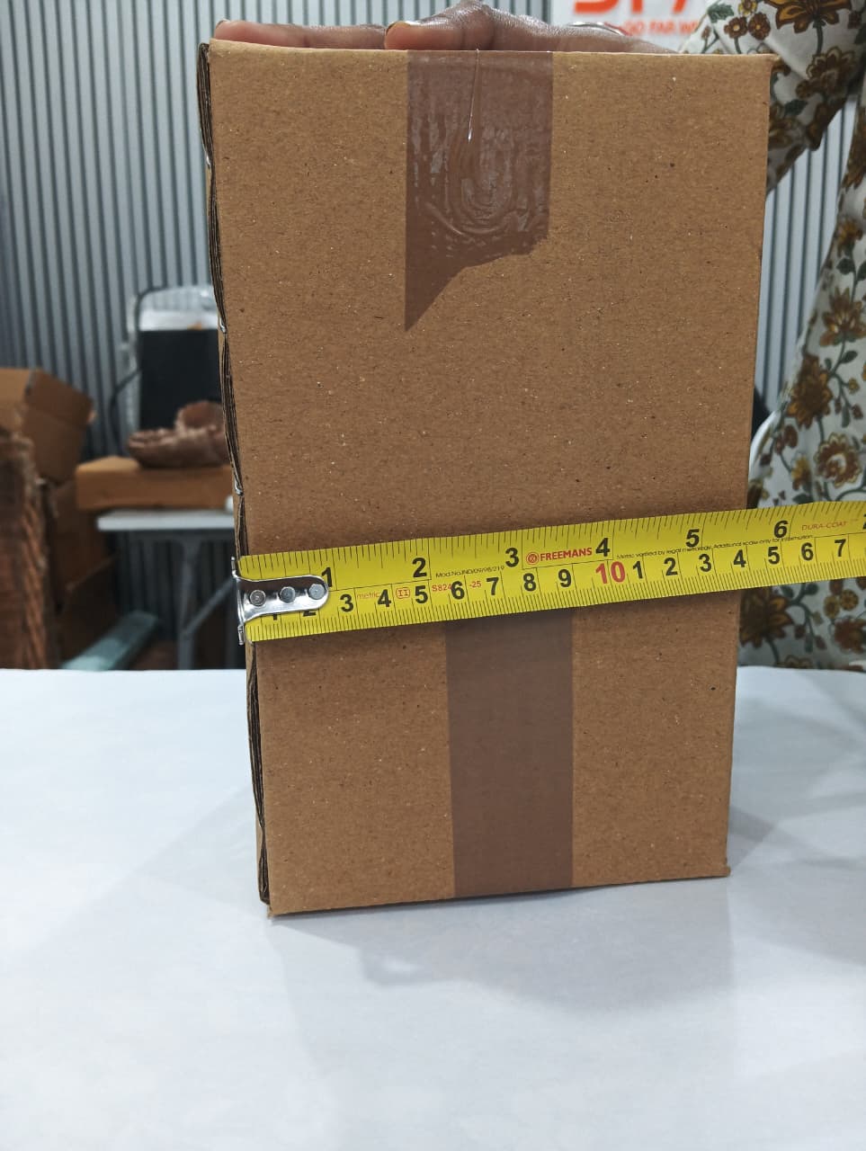 500ml Corrugated Box – 5 Ply | Size -5.4x4.4x 9.4 inch | Durable product Packaging by Dpack