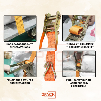 Ratchet Double Part 50mmx10mtr