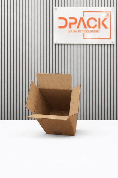 500ml Corrugated Box – 5 Ply  |  Size -5.4x4.4x 9.4 inch |  Durable product Packaging by Dpack