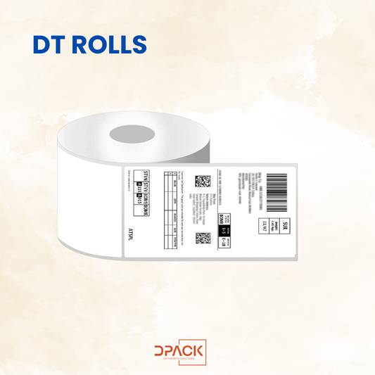 Thermal Paper Roll (DT Roll) – 3.5 Inch  | POS Billing Roll by D-Pack