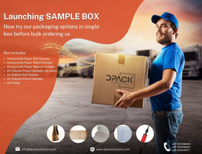 DPACK Complete Packaging SAMPLE BOX– Explore Every Packaging Option in One Kit