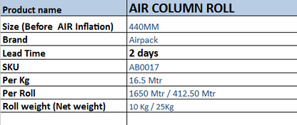 Air Column Roll (440mm)