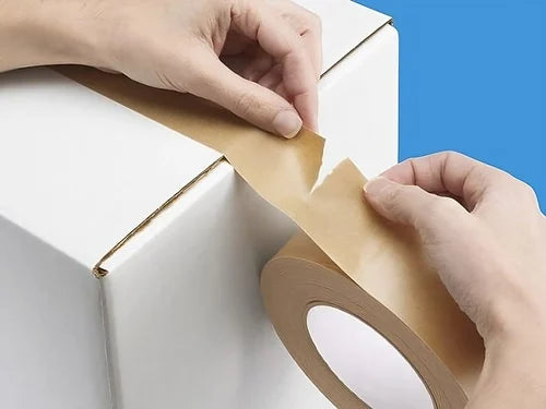 Paper Tape 75MM * 50 Meter – Eco-Friendly Kraft Packaging Tape | Dpack
